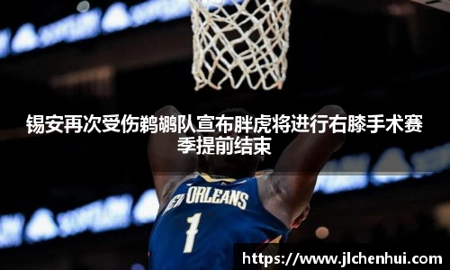 锡安再次受伤鹈鹕队宣布胖虎将进行右膝手术赛季提前结束